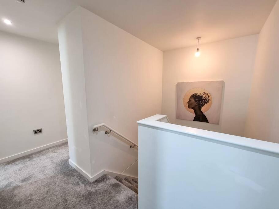 Luxury City Centre Townhouse With Parking Manchester Luaran gambar